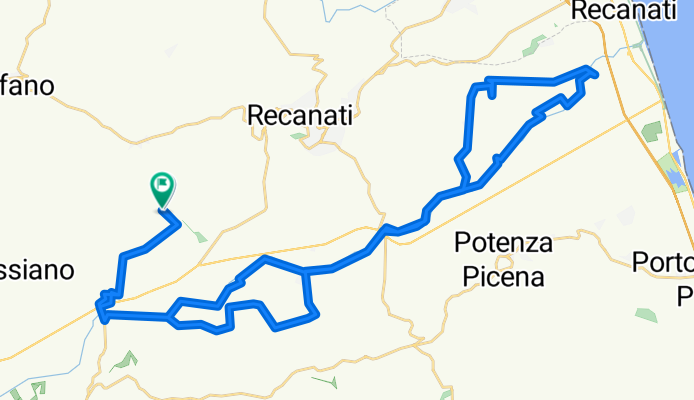 Strada Comunale Campovicinato, Recanati a Strada Comunale Campovicinato, Recanati