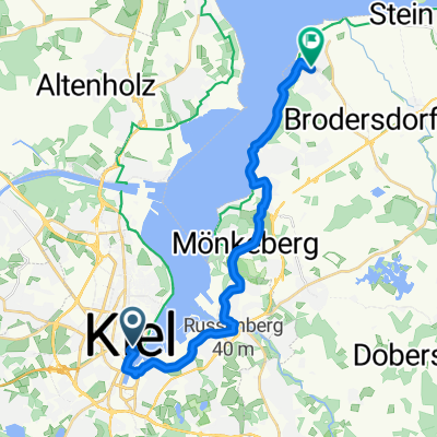 Holstenbrücke nach Brodersdorfer Weg