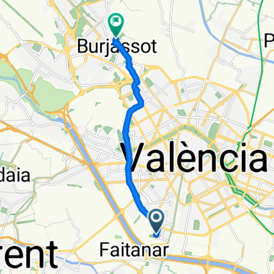 De Carrer de Pius IX s/n a Carrer de Mèxic