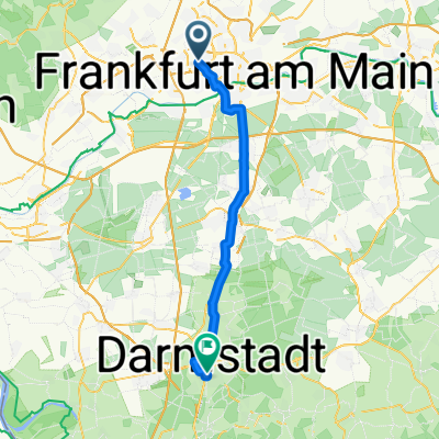Von Frankfurt am Main bis Darmstadt