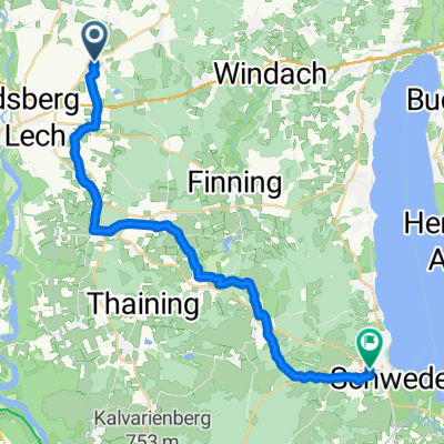 Von Penzing bis Dießen am Ammersee