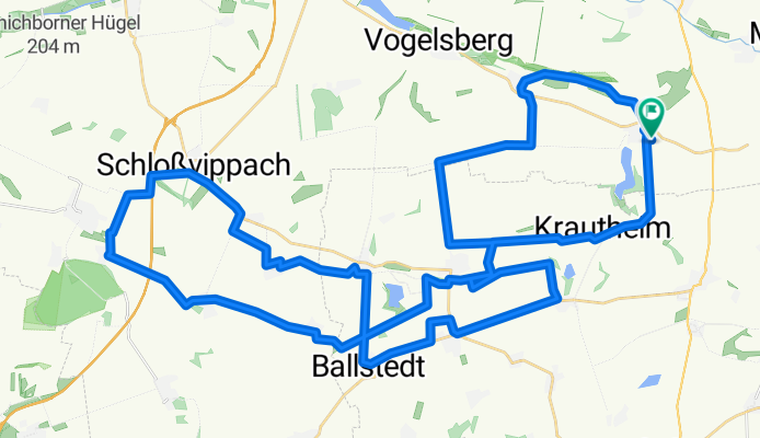 Am Seifertsberg nach Am Seifertsberg