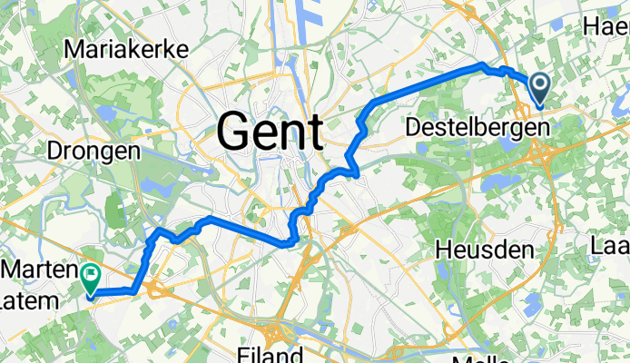 Damvalleistraat naar Wallekensstraat