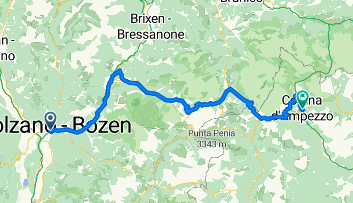 Bolzano - Cortina