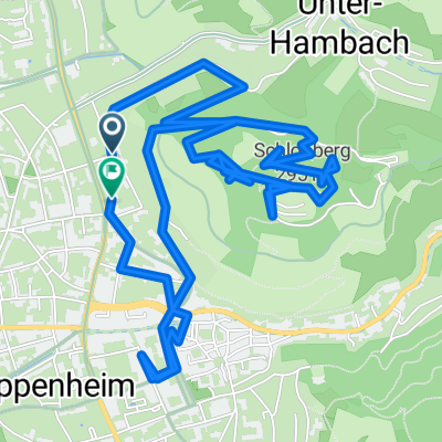 Darmstädter Straße, Heppenheim (Bergstraße) nach Darmstädter Straße, Heppenheim (Bergstraße)