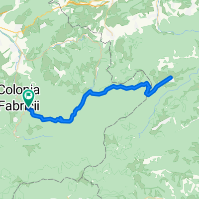 Route to Piscină Valea Lui Liman