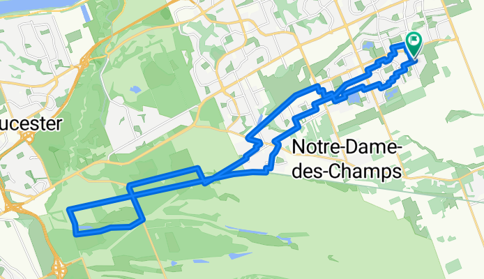 Soleil Ave, Ottawa to Soleil Ave, Ottawa