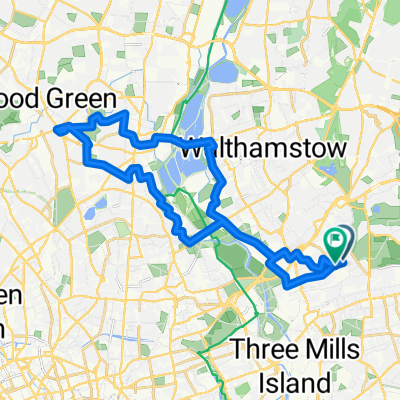 Trumpington Road, London to Trumpington Road, London