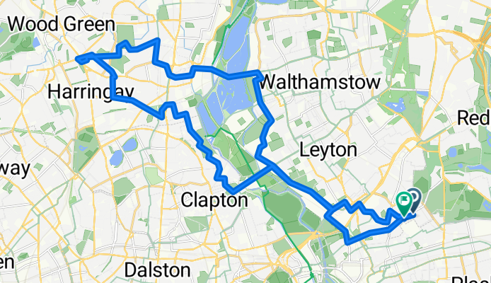 Trumpington Road, London to Trumpington Road, London