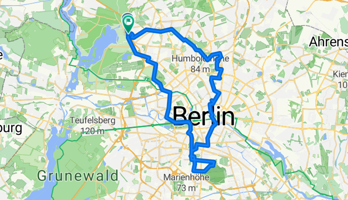 Buddestraße nach Veitstraße 43a