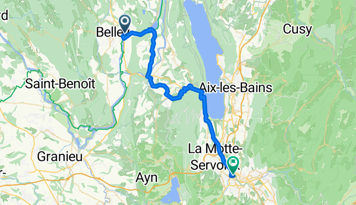 Belley to Chambéry