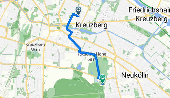 Ritterstraße, Berlin to Straße 645, Berlin