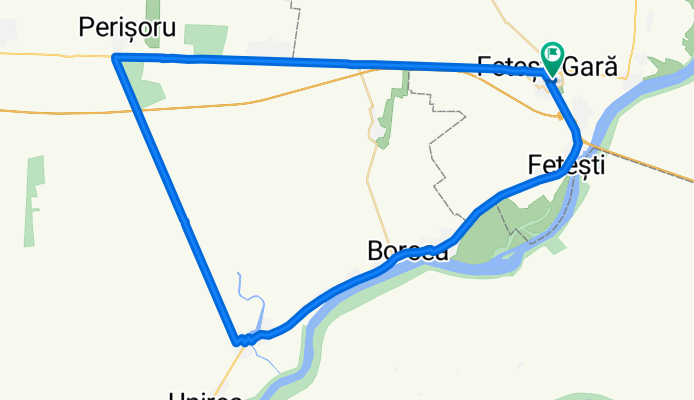 Strada Ioan Slavici, Fetesti to Strada Ioan Slavici, Fetesti