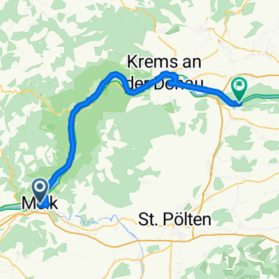 Wiener Straße, Melk - Donaustraße, Traismauer
