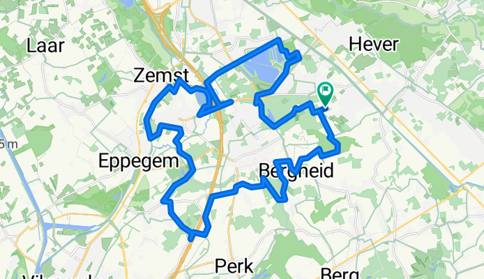 Route in Boortmeerbeek