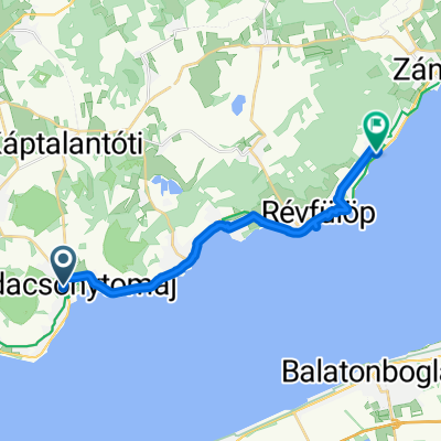 Balaton utca, Badacsonytomaj - Badacsonyi út, Balatonszepezd