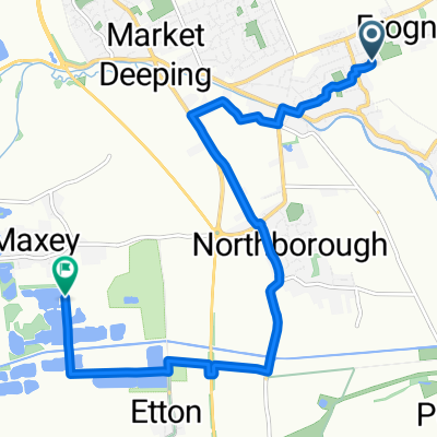 Rycroft Avenue, Peterborough to Woodgate Lane, Peterborough