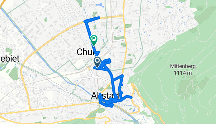 Bahnhofplatz - Gürtelstrasse