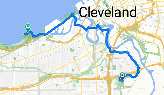 Clark field to Edgewater (12 mi round trip)