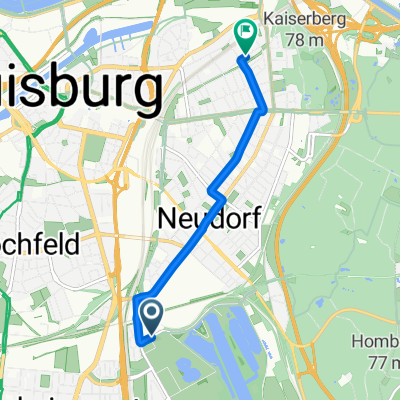 Duisburg-Mitte, Duisburg nach Malteserstraße, Duisburg