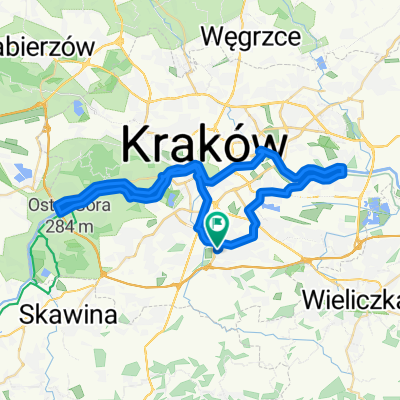 Daliowa 6A, Kraków do F Bujaka 5, Kraków