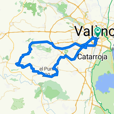 Bicicleta de gravilla matutina