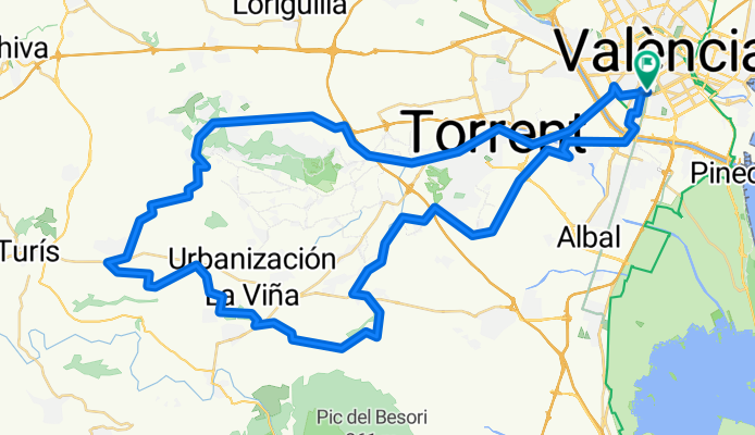 Bicicleta de gravilla matutina