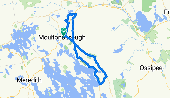 Old Rte 109, Moultonborough to Old Rte 109, Moultonborough