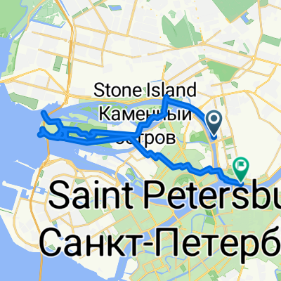 От Выборгская набережная дом до площадь Ленина д.