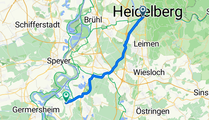 Ringstraße nach Marktplatz