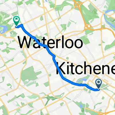 Courtland Ave E, Kitchener to Regional Road 59, Waterloo