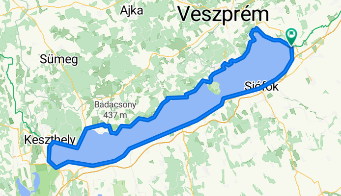 Bercsényi lejáró, Balatonakarattya - Bercsényi lejáró, Balatonakarattya