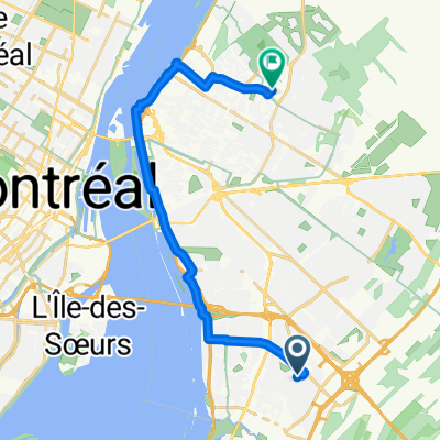 Rue de Louxor, Brossard to Ozen Pho Longueuil