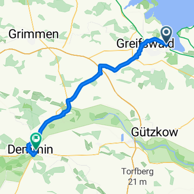 Rosenstraße nach An der Mühle