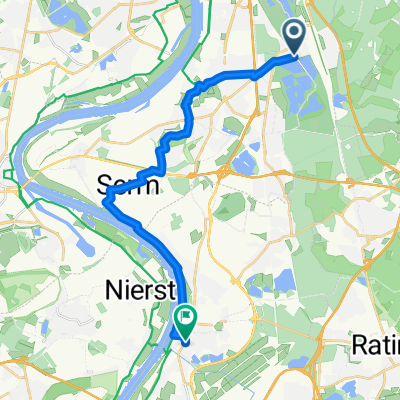 K5 nach Niederrheinstraße