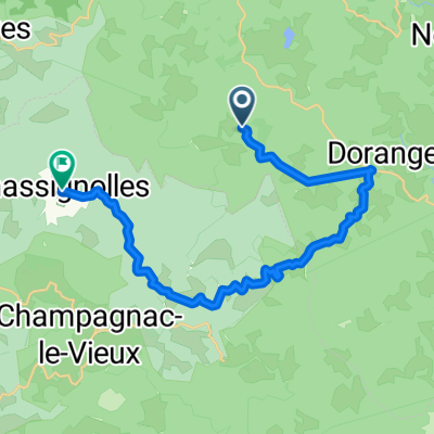 Dag 3. la Fessille naar Chassignolles