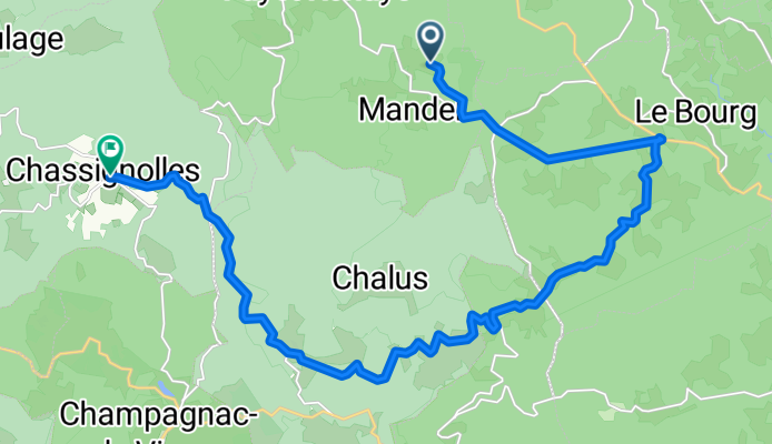 Dag 3. la Fessille naar Chassignolles
