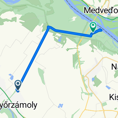 Széchenyi István utca - Névtelen Út