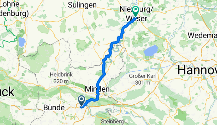 Bad Oeynhausen - Nienburg/Weser