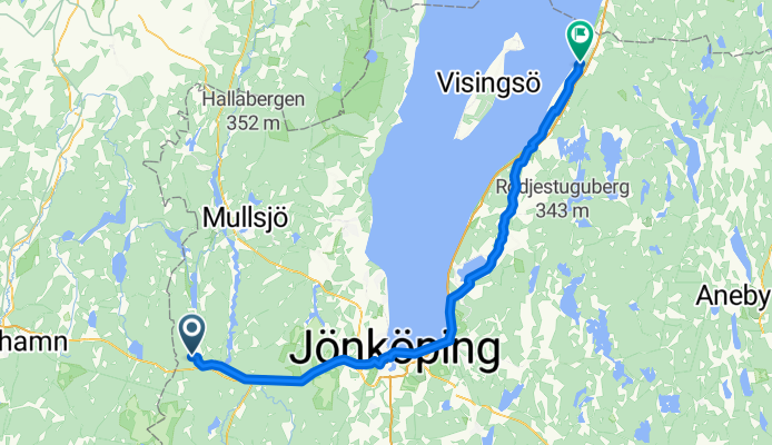 Mullsjö - Gränna
