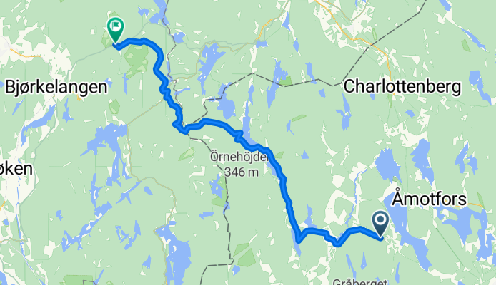 Åmotfors - Bjørkelangen