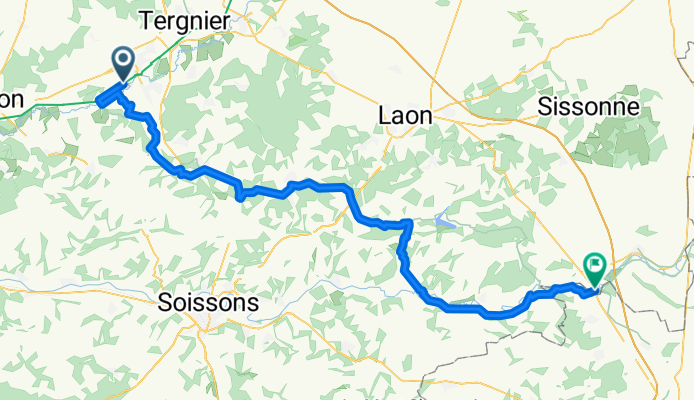 From Chauny to Berry-au-Bac  83