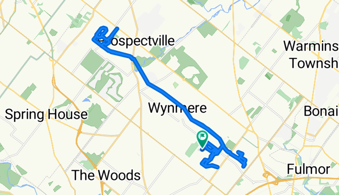 Heather Ln, Horsham to Heather Ln, Horsham