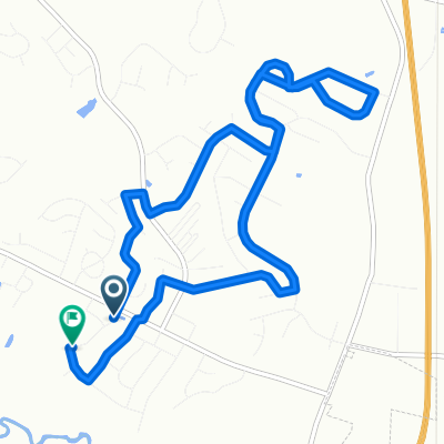 Lake Ridge Dr, Goldsboro to Lake Ridge Dr, Goldsboro