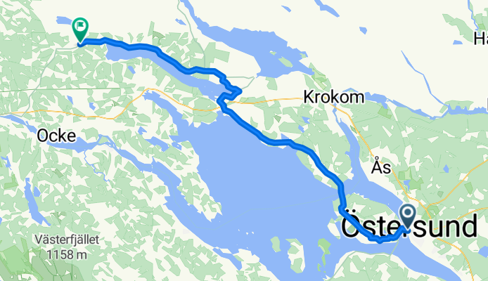 Östersund - Valla