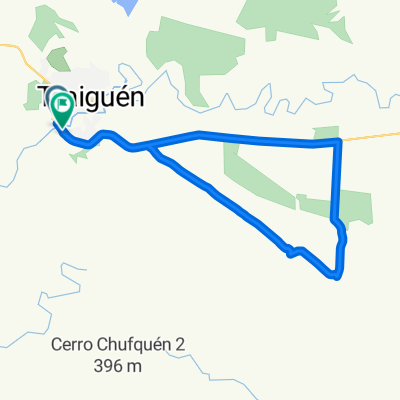 Avenida Suiza, Traiguén a Ignacio Carrera Pinto, Traiguén
