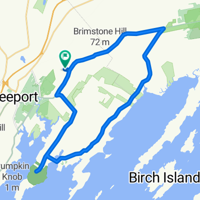 To Wolf's Neck St. Park and Farm