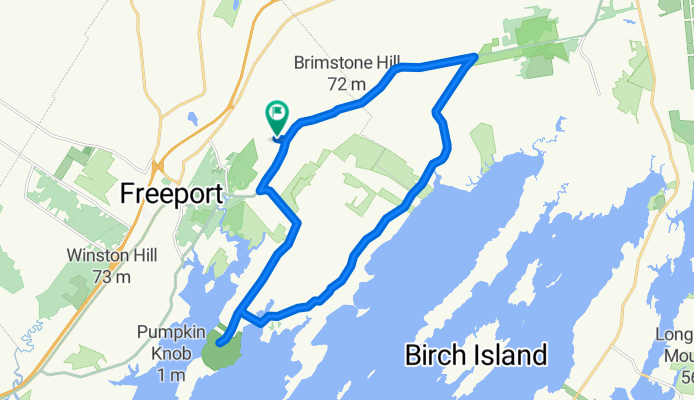 To Wolf's Neck St. Park and Farm