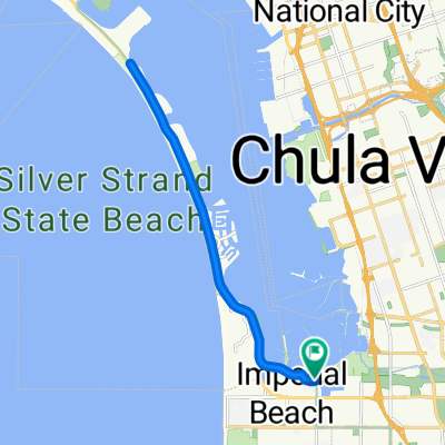 13th St, Imperial Beach to 13th St, Imperial Beach