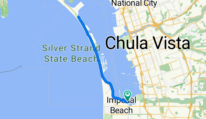 13th St, Imperial Beach to 13th St, Imperial Beach